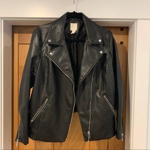 Faux Leather Jacket